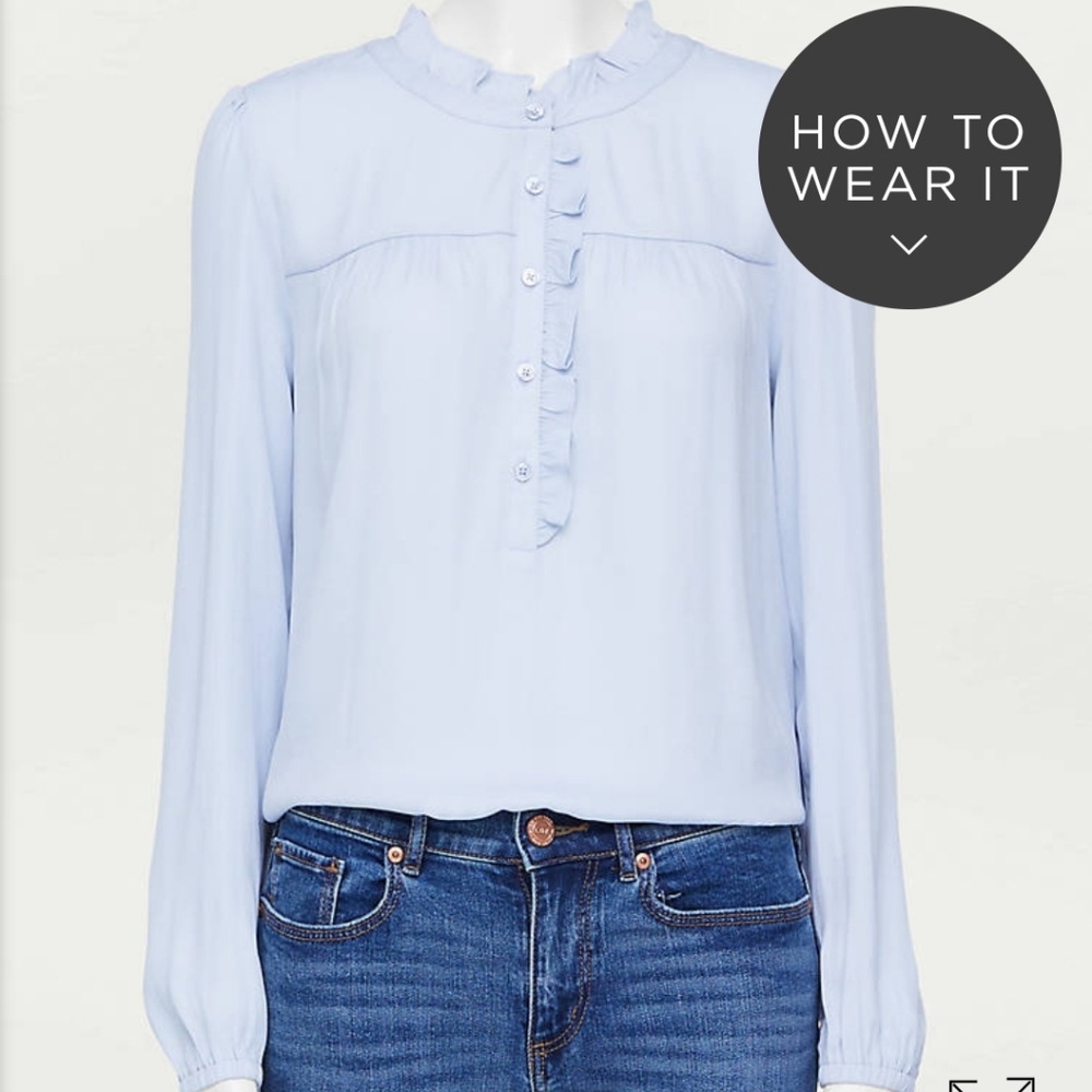 Loft blouse